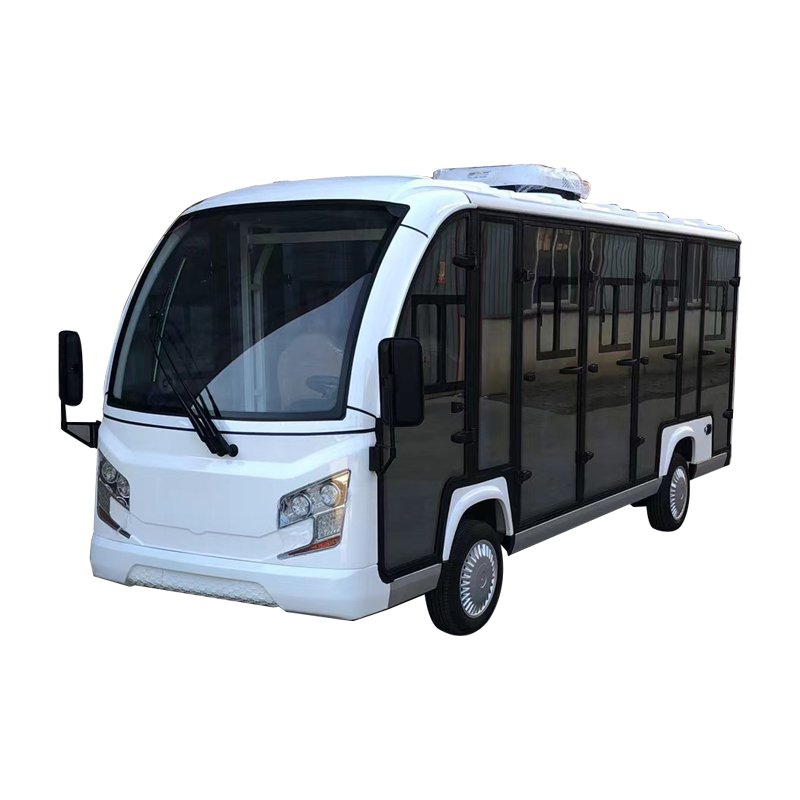 Sharefer 11 Seater 14 Seater Passenger City Vehicle Tourist Shuttle Electric Mini Sightseeing Bus Cart